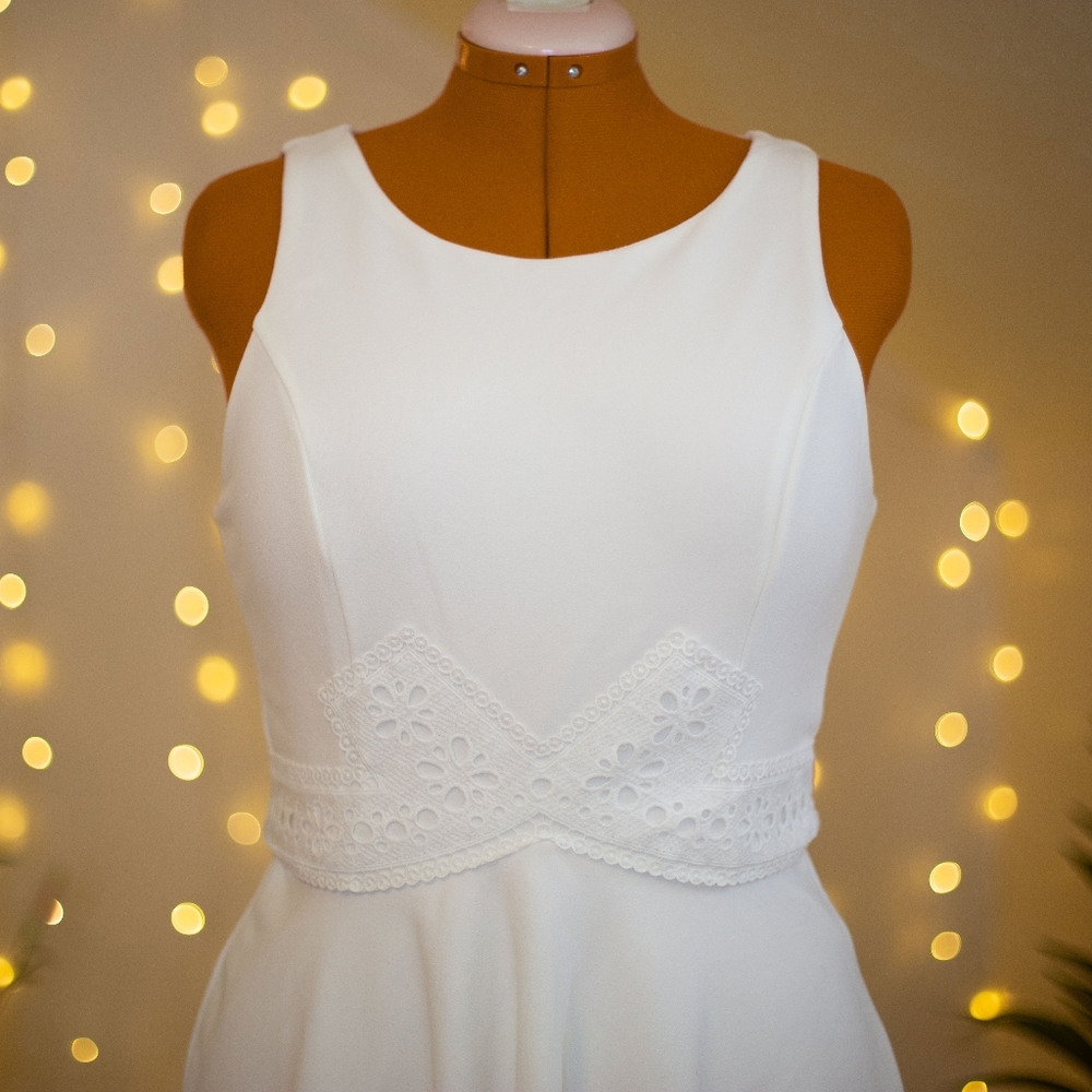 White dress